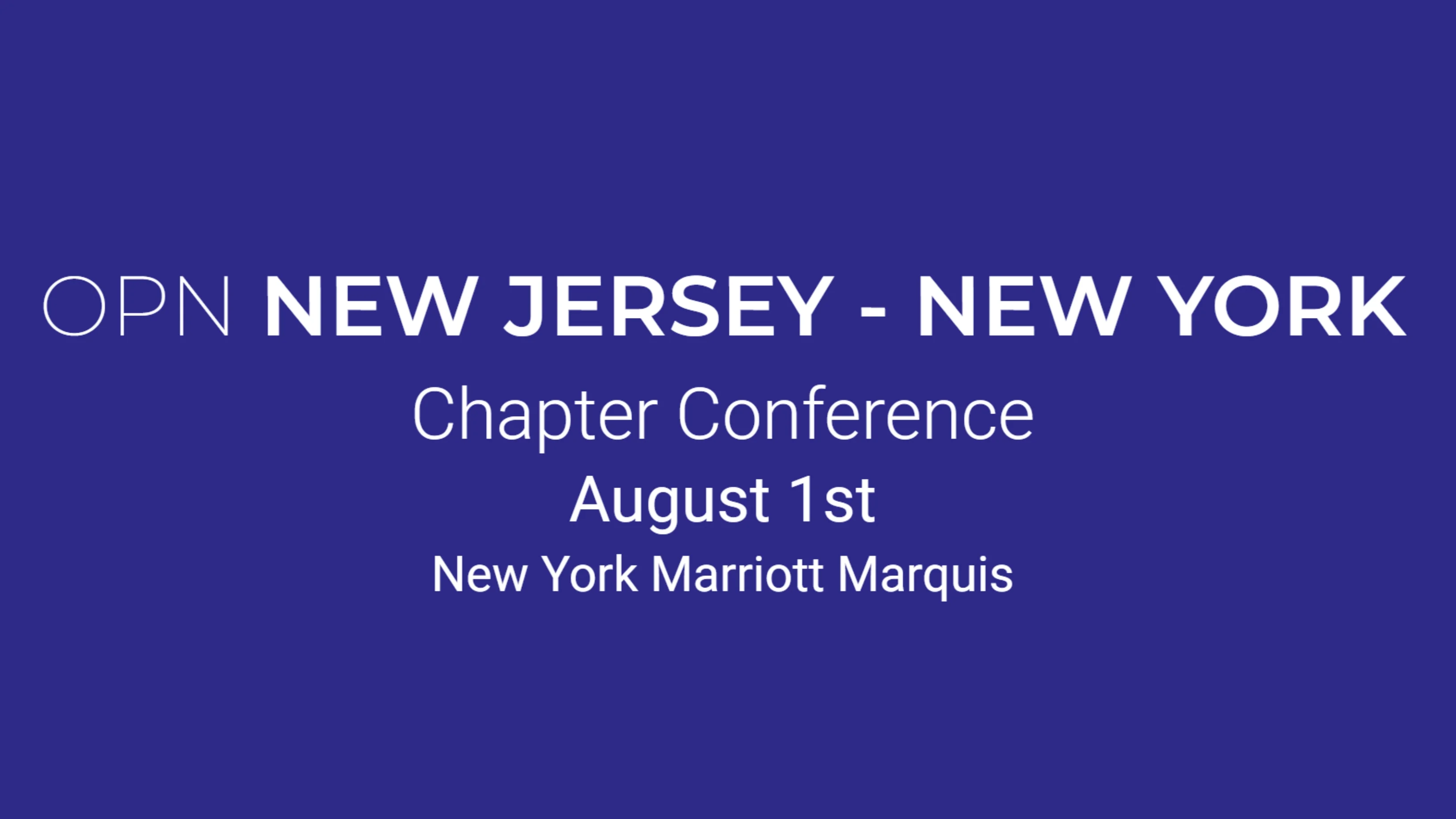 OPN New Jersey
