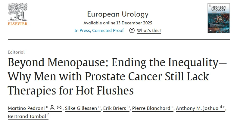 Bertrand Tombal Prostate Cancer