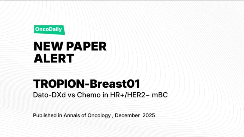 Dato-DXd vs Chemotherapy: Final Overall Survival Results From TROPION-Breast01