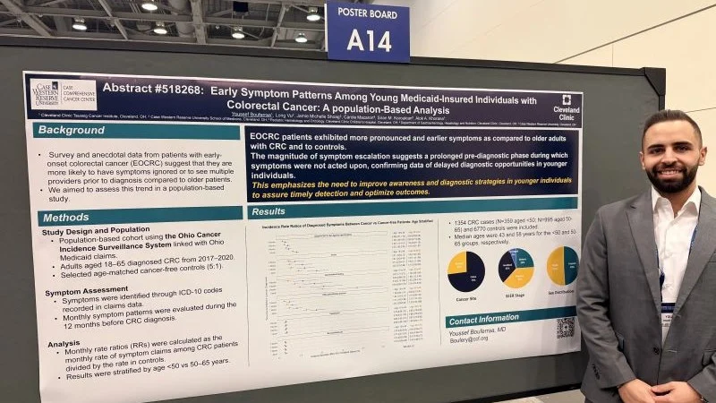 Alok Khorana: Youssef Bouferraa Presents New Data on Early-Onset Colorectal Cancer at ASCO GI 2026