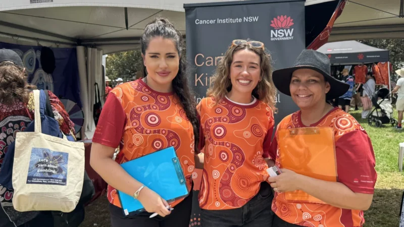 Cancer Institute NSW Joins Mob on Gadigal Country for Yabun Festival