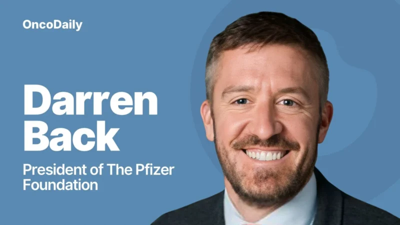 Darren Back Has Been Appointed as President of The Pfizer Foundation