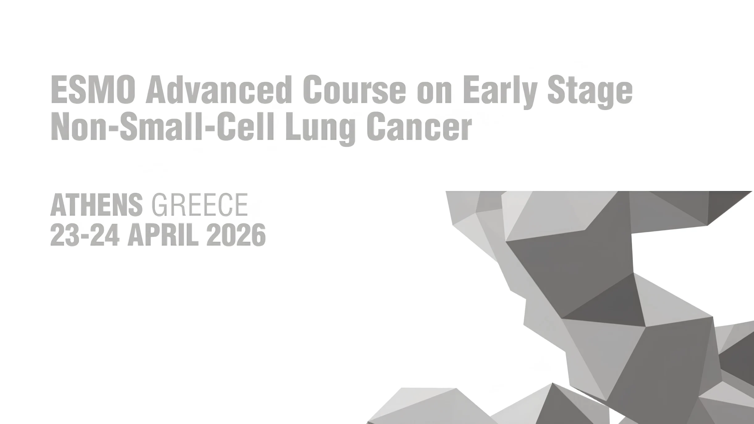 ESMO Advanced Course