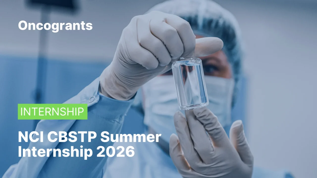 NCI CBSTP Summer Internship 2026