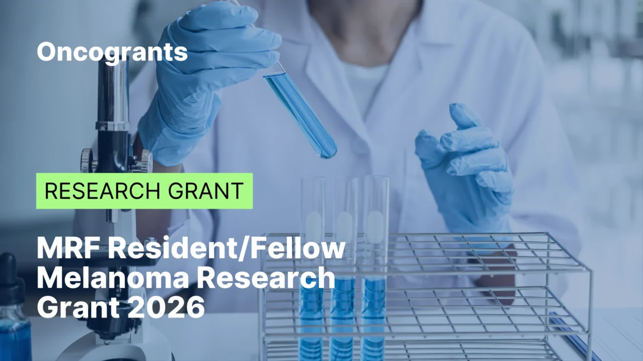 MRF Resident/Fellow Melanoma Research Grant 2026