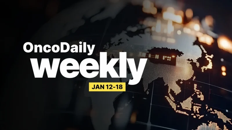 Oncology This Week: OncoDaily Weekly Jan 12–18, 2026