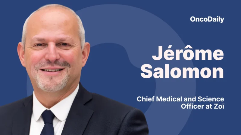 Jérôme Salomon Joins Zoī as Chief Medical and Science Officer