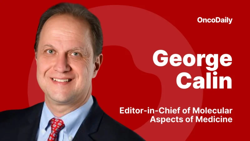 George Calin is Appointed Editor-in-Chief of Molecular Aspects of Medicine