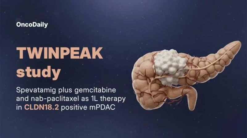 TWINPEAK study: Spevatamig Plus Gemcitabine and Nab-Paclitaxel as 1L Therapy in CLDN18.2 Positive mPDAC