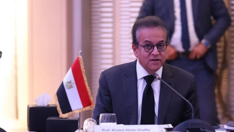 Khaled Abdel Ghaffar Advances Egypt’s Vision for Sustainable Breast Cancer Care at the World Economic Forum