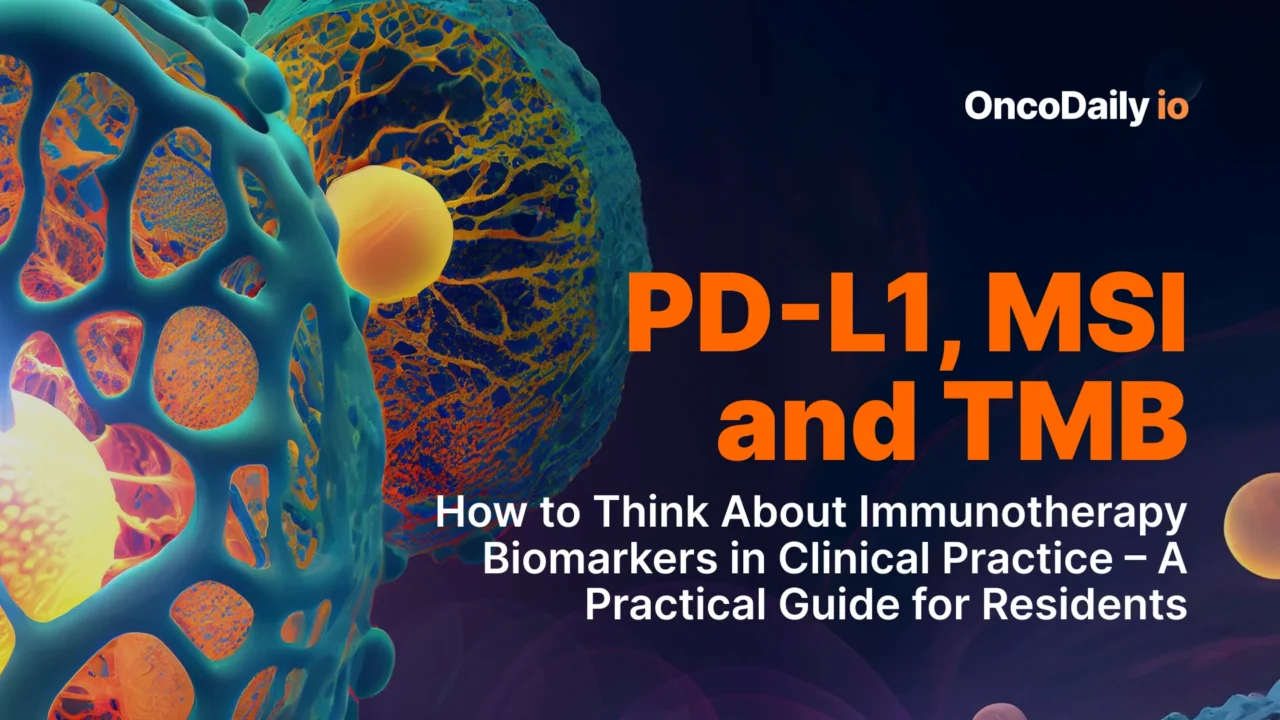 PD-L1, MSI, and TMB: How to Think About Immunotherapy Biomarkers in Clinical Practice – A Practical Guide for Residents