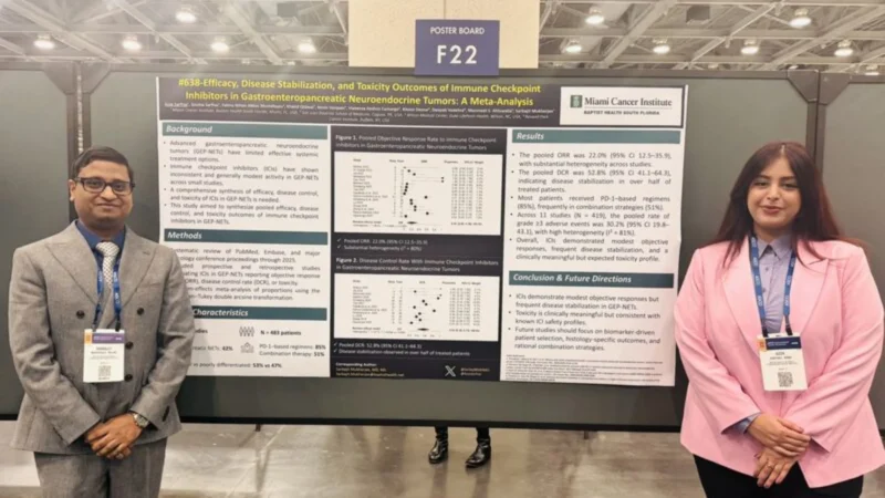 Sarbajit Mukherjee: Congratulations to Azza Sarfraz on her first ASCO GI26 presentation