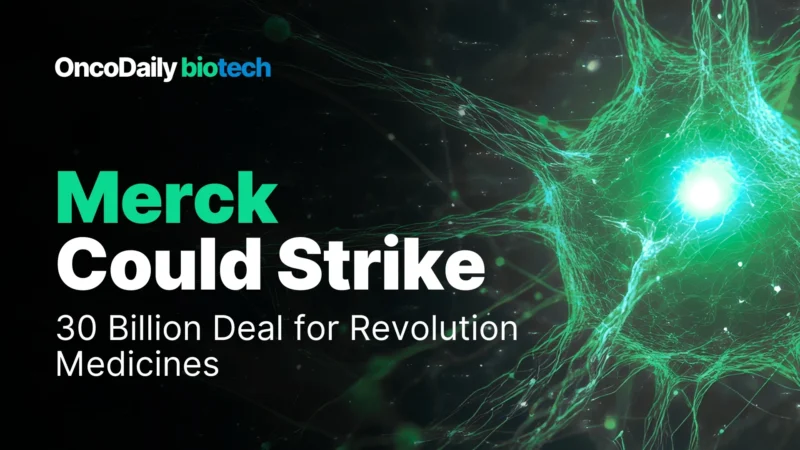 Merck Could Strike 30 Billion Deal for Revolution Medicines