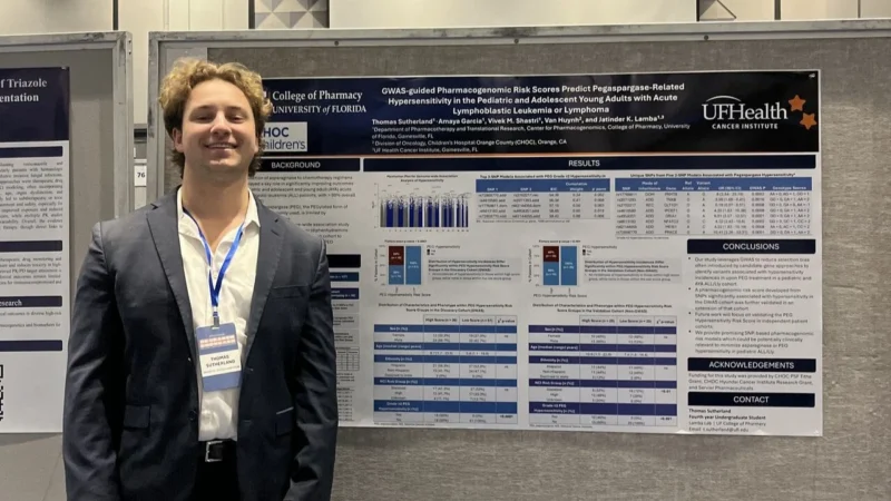 Thomas Sutherland Brings Pediatric Cancer Research from the Lab to the Showcase Stage