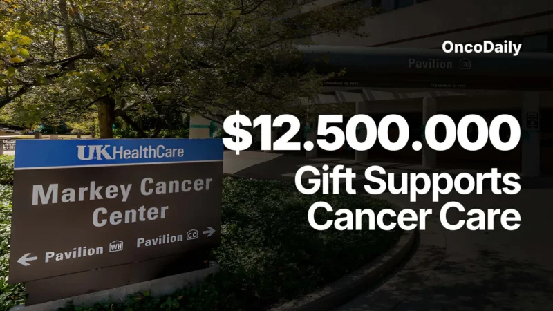 UK Markey Cancer Center Secures $12.5 Million Gift to Expand Research, Education, and Care