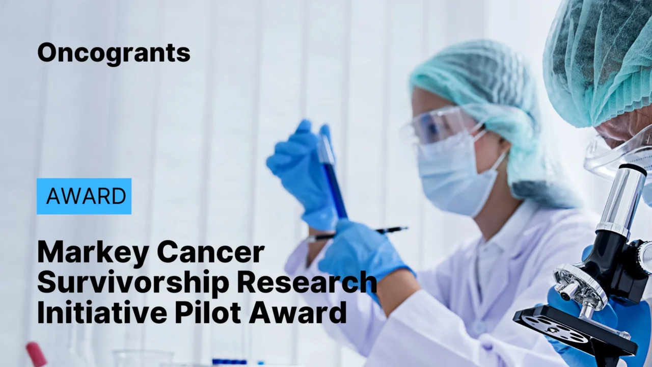Markey Cancer Survivorship Research Initiative Pilot Award (Markey Cancer Center, University of Kentucky)