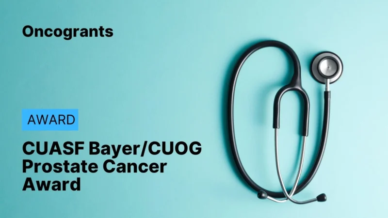 CUASF Bayer/CUOG Prostate Cancer Award