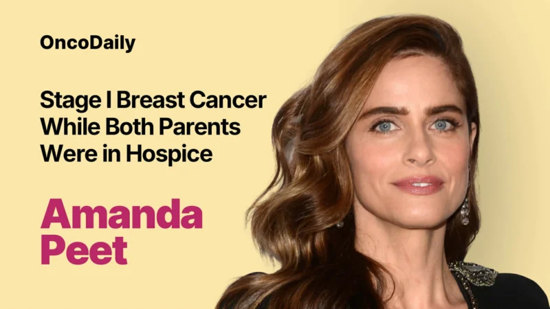 Amanda Peet Faced Stage I Breast Cancer While Her Parents Were in Hospice