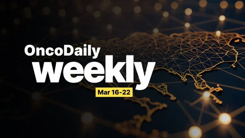Oncology This Week: OncoDaily Weekly March 16-22