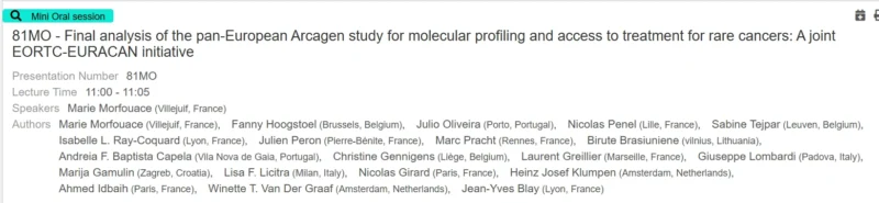 ARCAGEN Trial