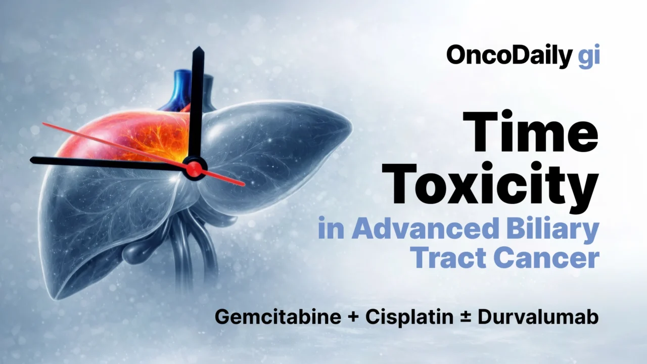 Time Toxicity in Advanced Biliary Tract Cancer: Does Adding Durvalumab Increase the Burden of Care?