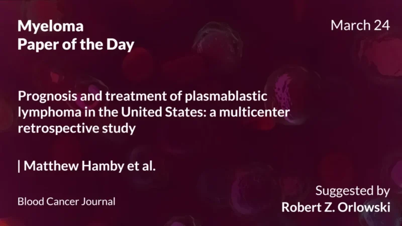 Myeloma Paper - OncoDaily