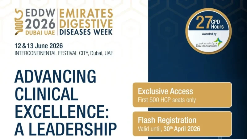 Investing in Clinical Leadership at EDDW 2026 – Emirates Digestive Diseases Week