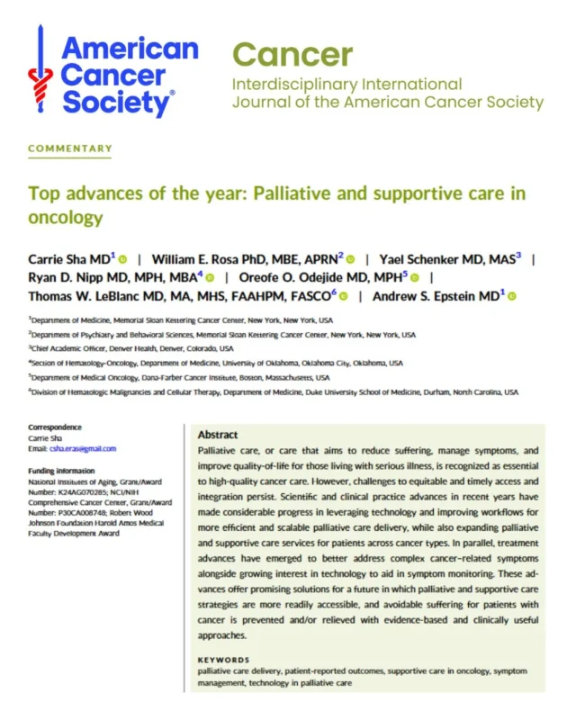 American Cancer Society Journals