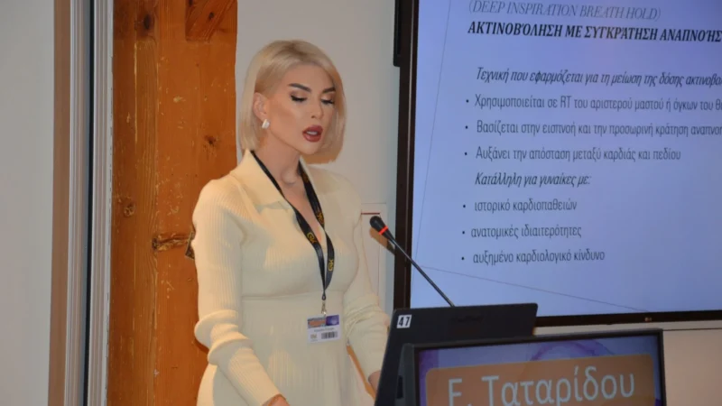 Eftychia Tataridou: Presenting Key Radiation Oncology Research At The 8th Hellenic Oncology Conference