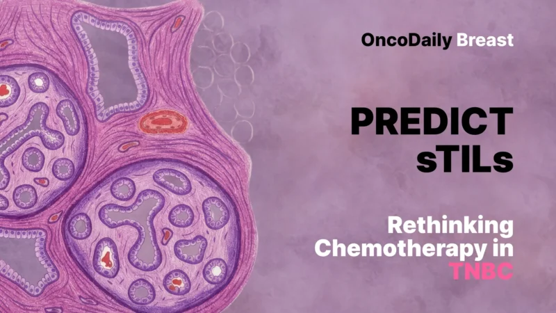PREDICT sTILs: Bringing Immune Biology Into Chemotherapy Decisions for TNBC