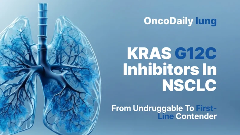 KRAS G12C Inhibitors In NSCLC: From “Undruggable” To First-Line Contender