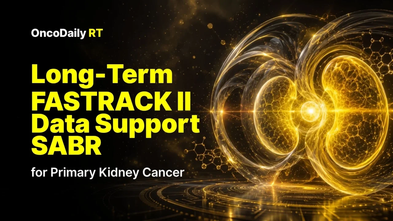 Long-Term FASTRACK II Data Support SABR for Primary Kidney Cancer
