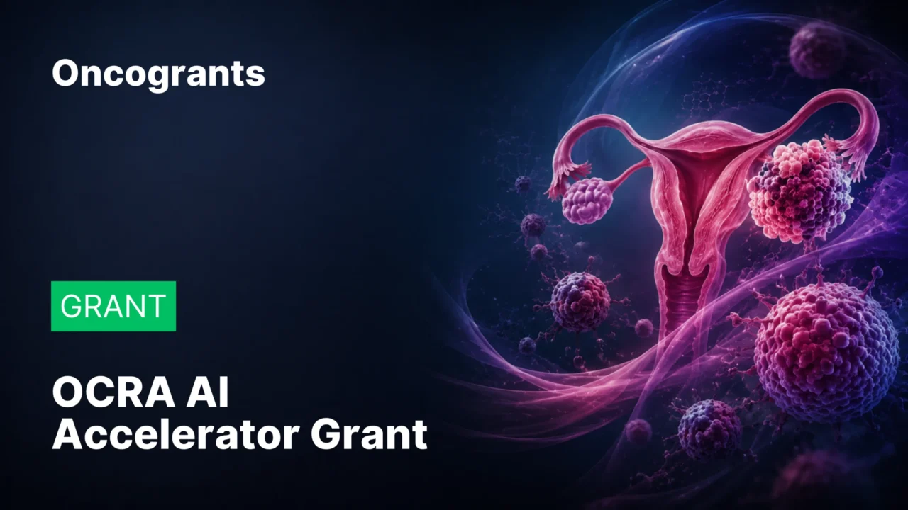 Global Ovarian Cancer Research Consortium AI Accelerator Grant — OCRA