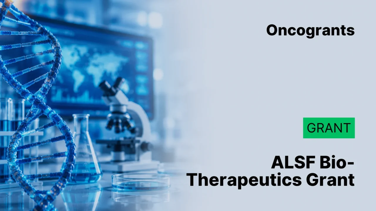 Alex’s Lemonade Stand Foundation — Bio-Therapeutics Impact Grant