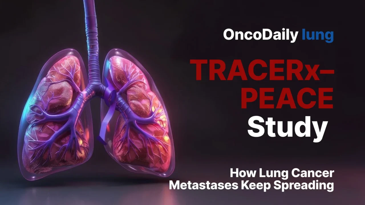 TRACERx–PEACE Study Maps How Lung Cancer Metastases Evolve From Diagnosis To Death