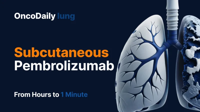 Pembrolizumab Injection: Powerful 1-Minute Shift in Lung Cancer Care