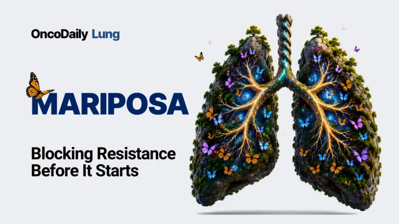 MARIPOSA: Amivantamab Plus Lazertinib Reduces EGFR/MET Resistance and Extends Second-Line Disease Control in EGFR-Mutated NSCLC