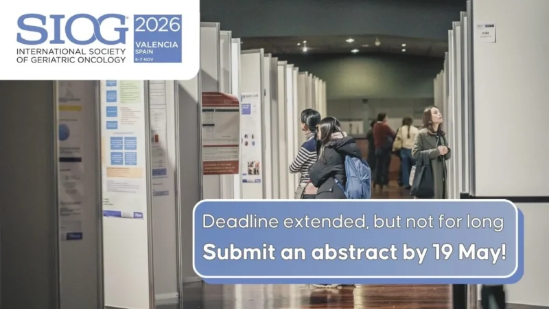 Abstract Submission for SIOG 2026 Has Been Extended