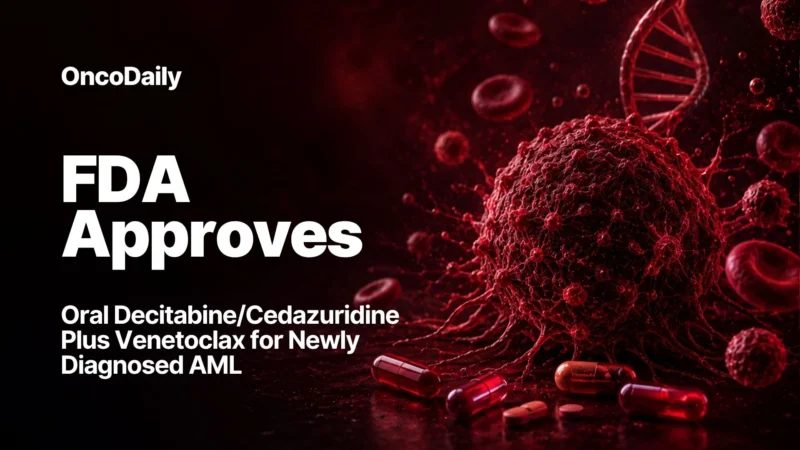FDA Grants Approval for Oral Decitabine/Cedazuridine With Venetoclax in Newly Diagnosed AML