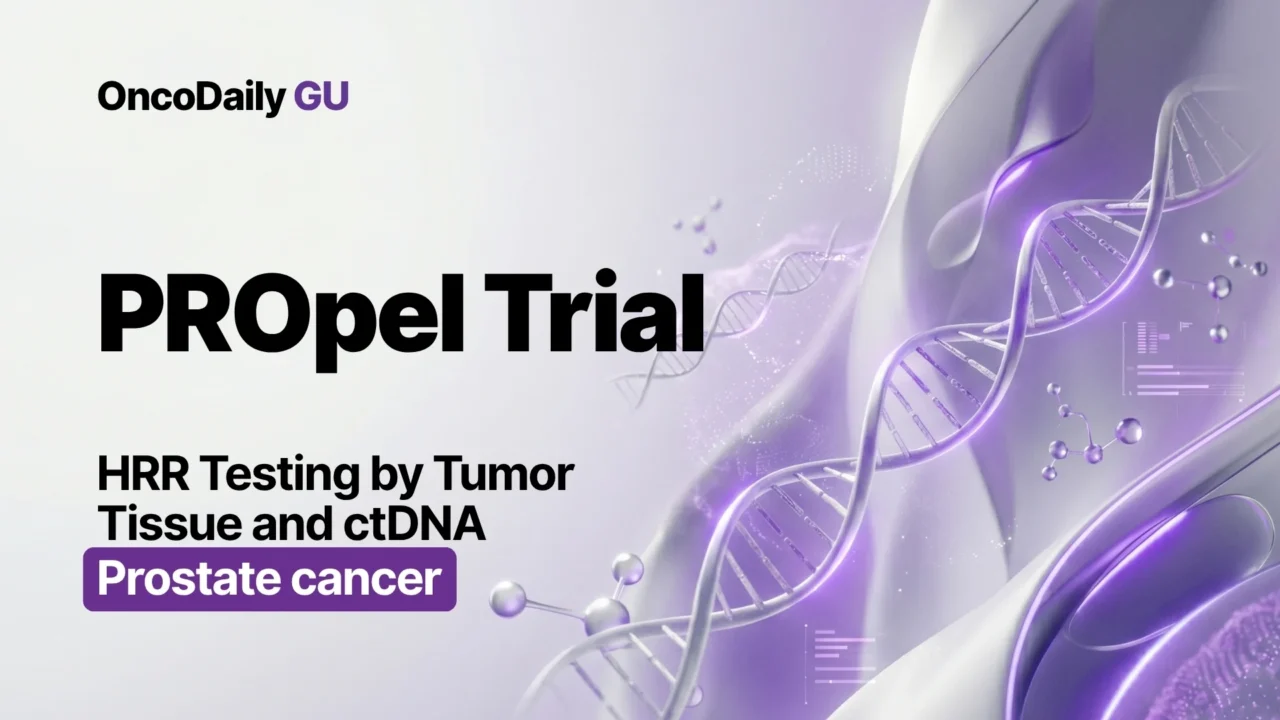 Phase 3 PROpel Trial: Tissue and ctDNA Testing for HRR Mutations in Prostate Cancer