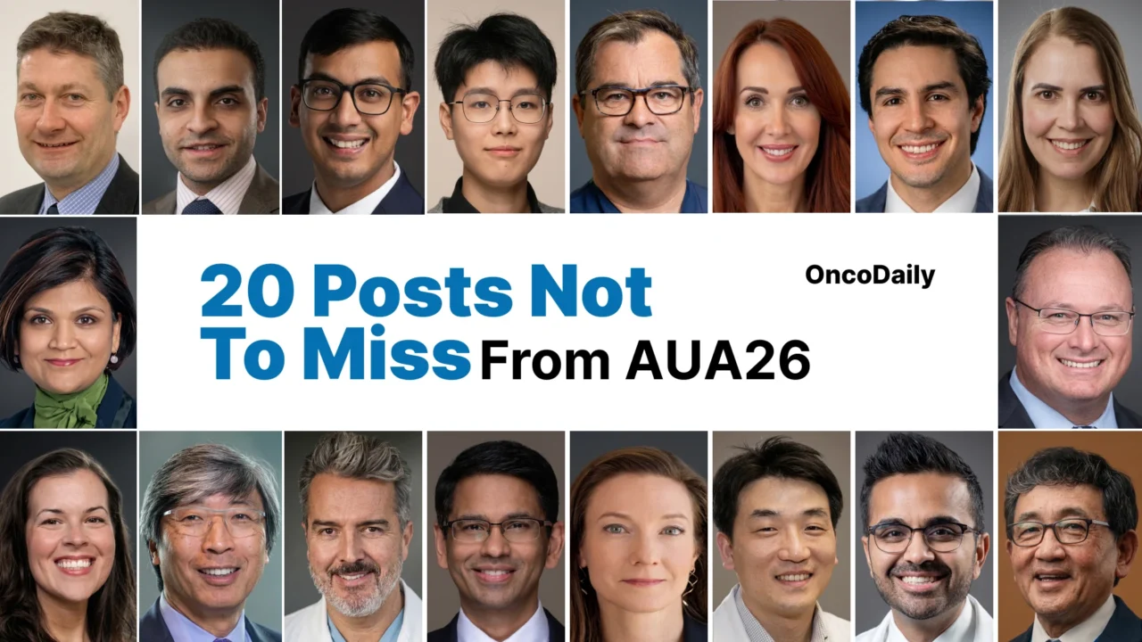 20 Posts Not To Miss From AUA26: American Urological Association Annual Meeting