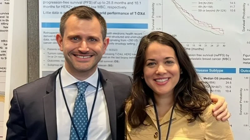 Paolo Tarantino and Sarah Sammons: From Dana-Farber to a New Chapter in Breast Oncology