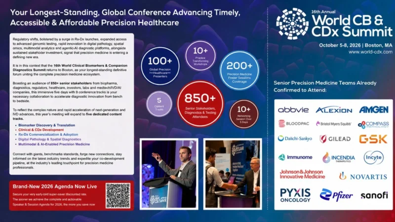 The 16th World Clinical Biomarkers and Companion Diagnostics Summit