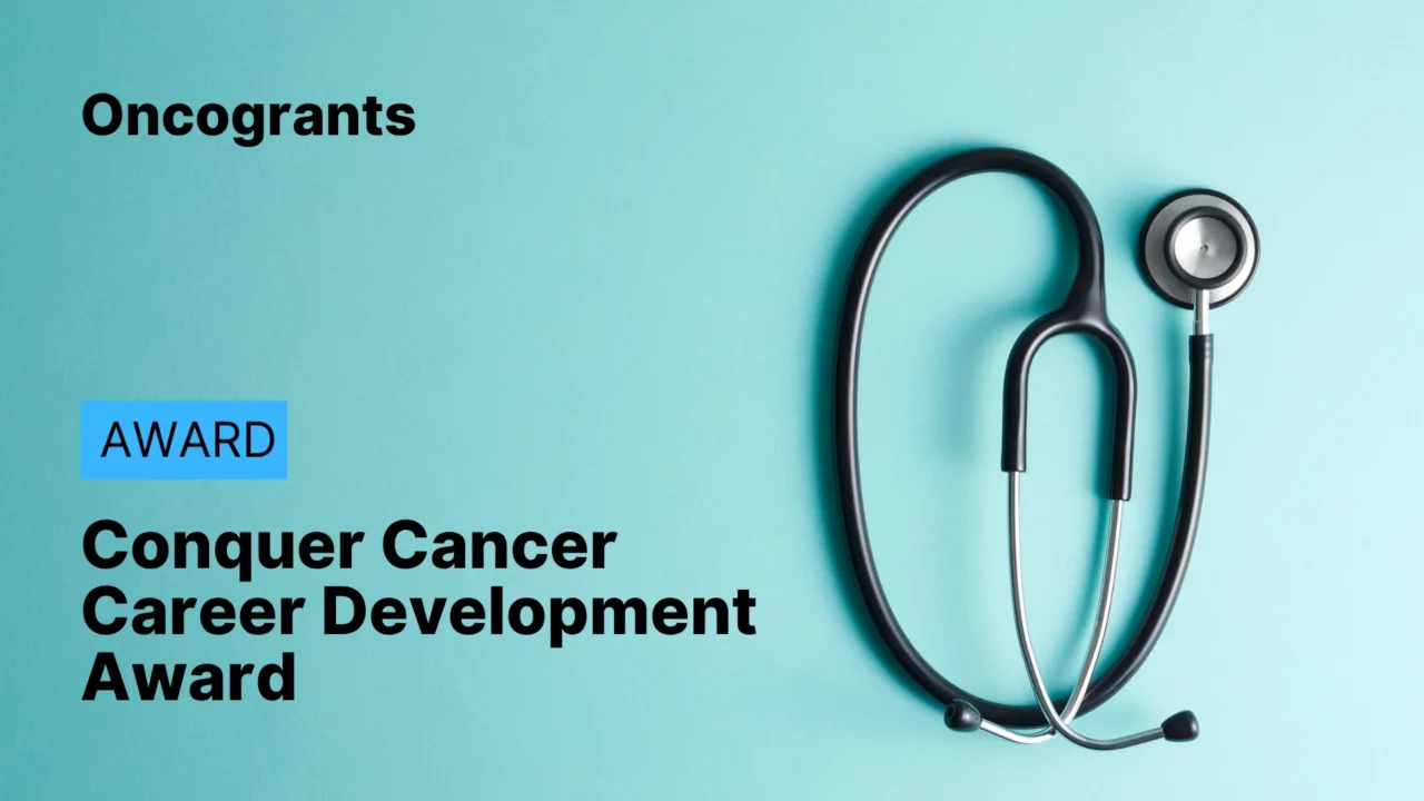 Conquer Cancer Career Development Award 2027