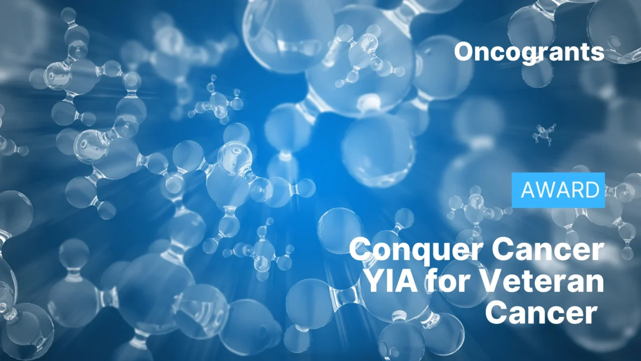Conquer Cancer YIA for Veteran Cancer 2027