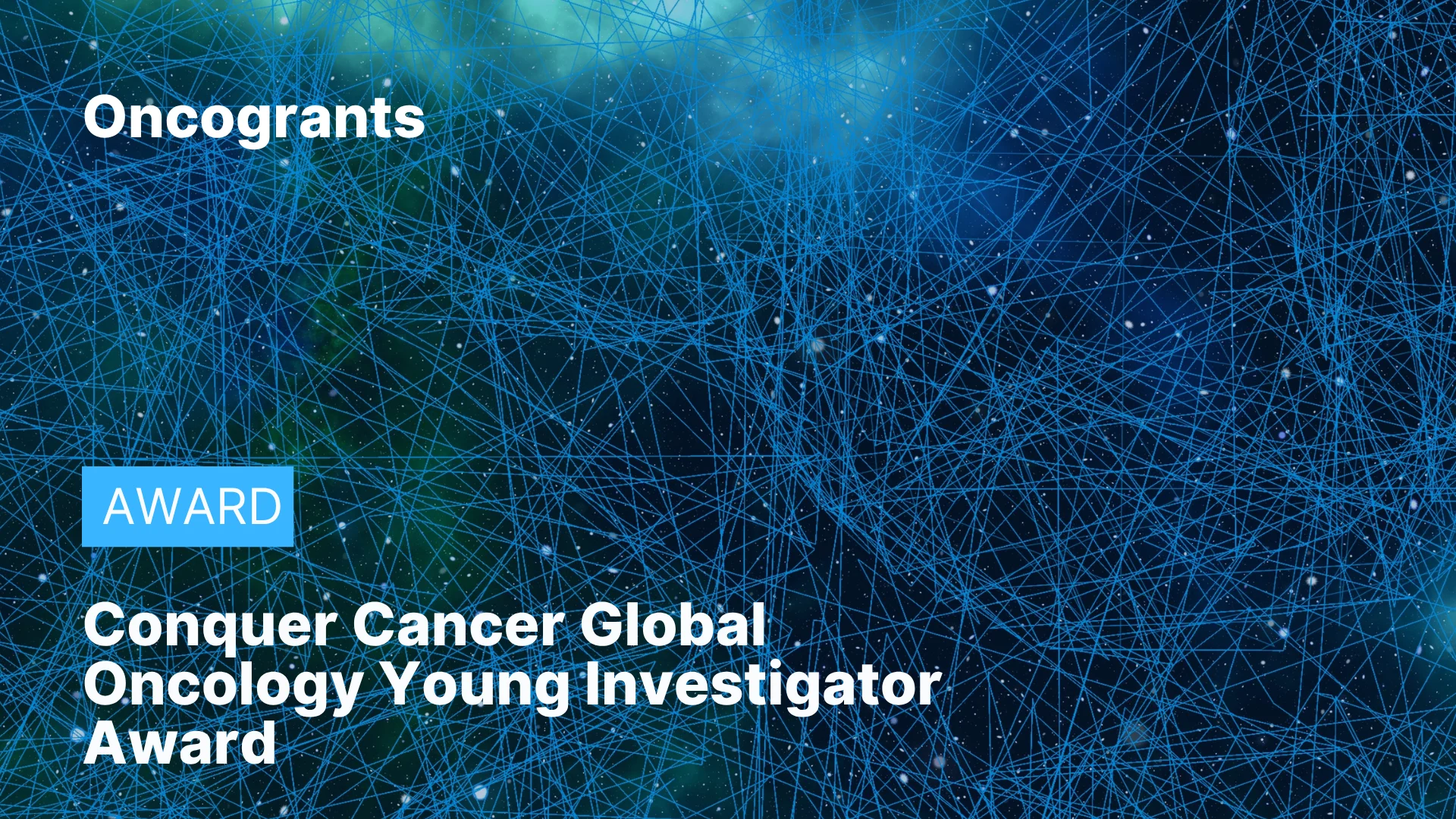Global Oncology Young Investigator Award