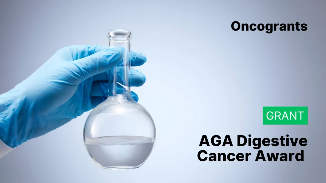 AGA-Caroline Craig Augustyn and Damian Augustyn Award in Digestive Cancer 2026