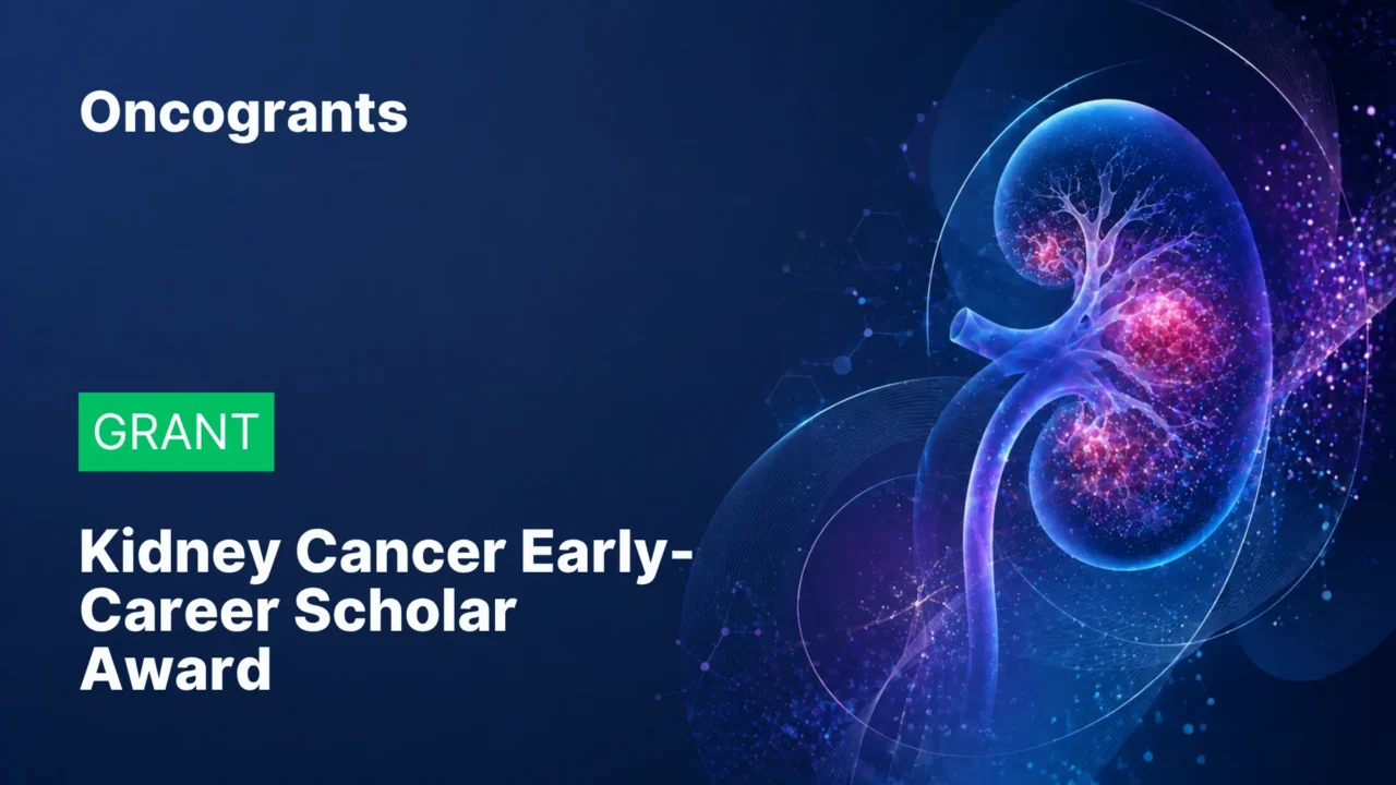Kidney Cancer Early-Career Scholar Award 2026
