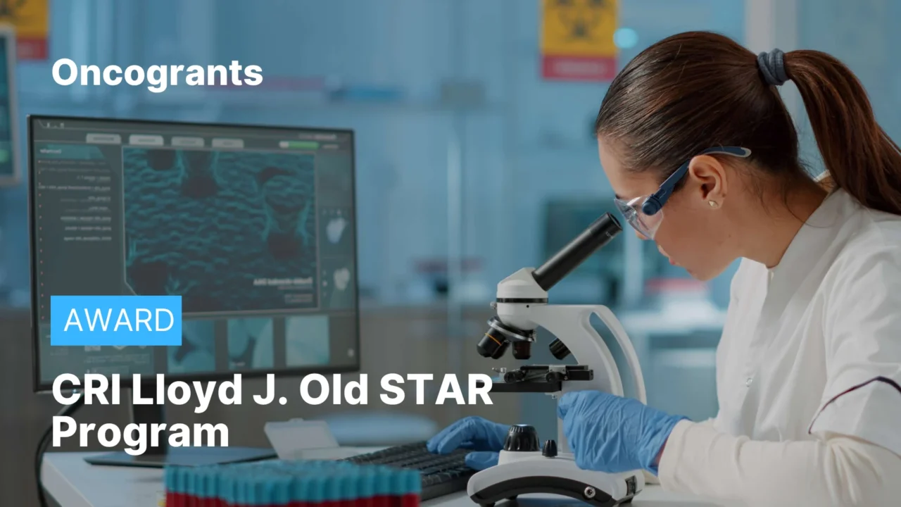 CRI Lloyd J. Old STAR Program 2027