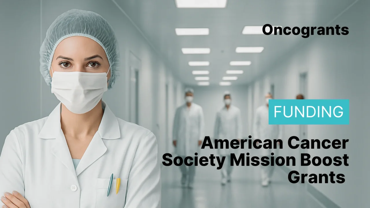 American Cancer Society Mission Boost Grants 2026